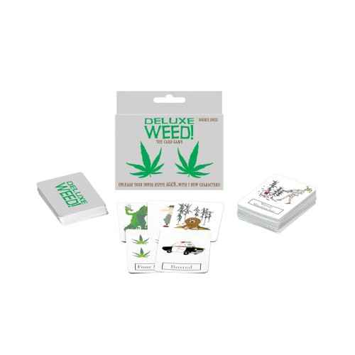 Juego de Cartas Deluxe Weed para Reuniones Divertidas