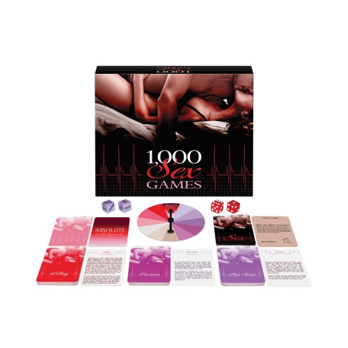 1000 Juegos Sexuales Juego de Cartas para Adultos