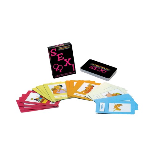 Lesbian Sex Card Game Bilingual Edition