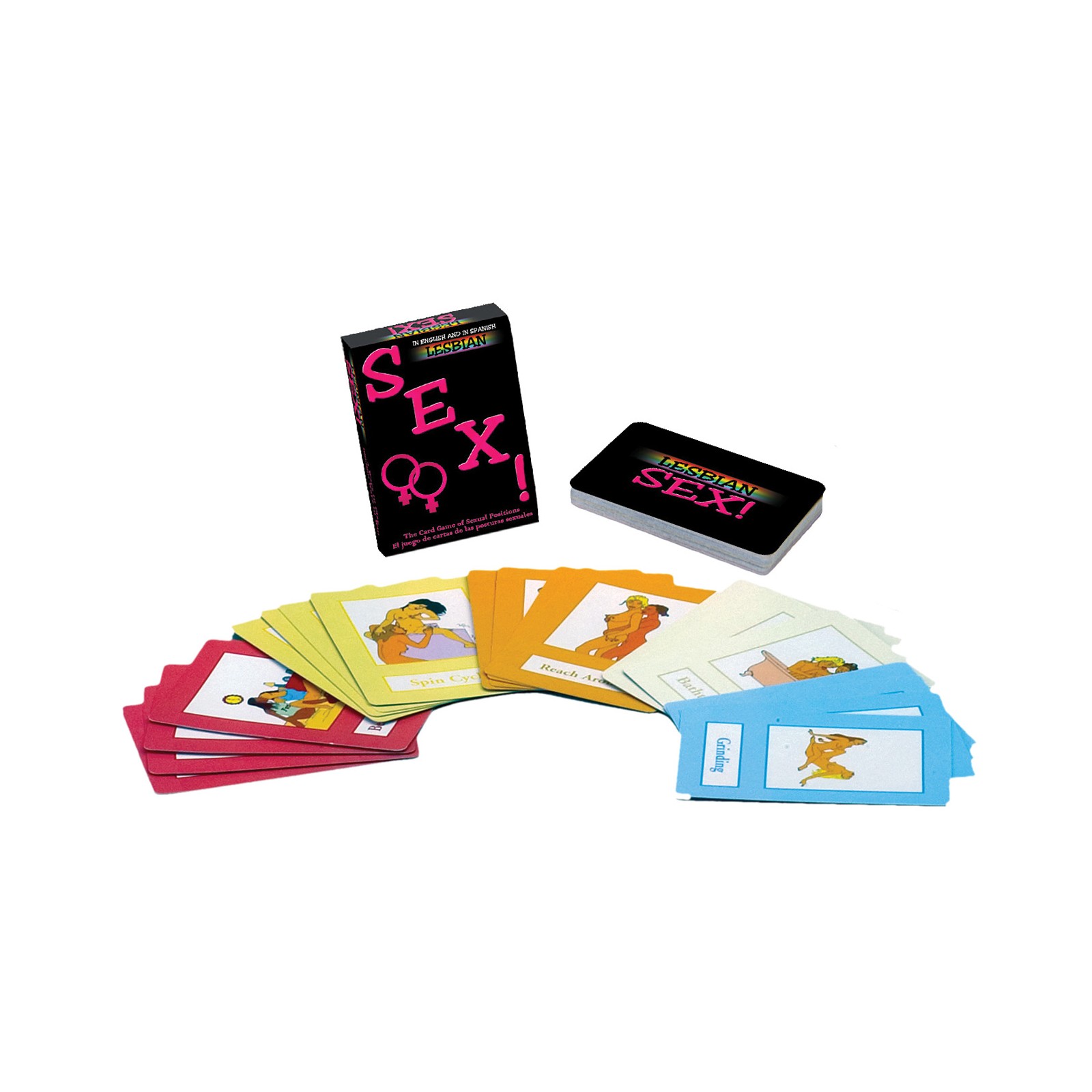 Juego de Cartas de Sexo Lesbiano Edición Bilingüe