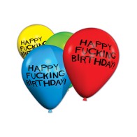 Happy Birthday Balloons - Bag of 8