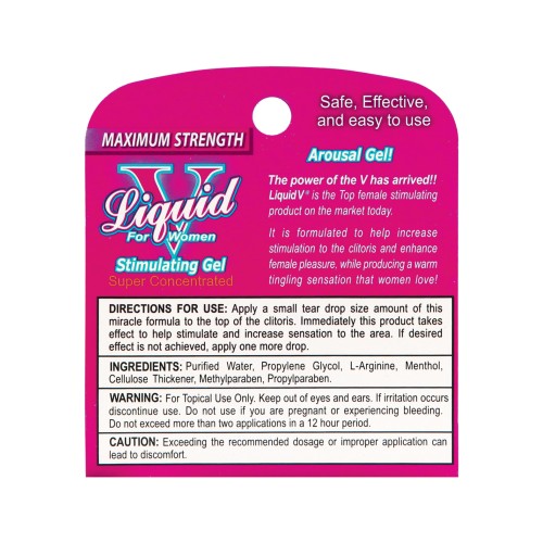 Liquid V Female Stimulant - Maximum Strength Pleasure