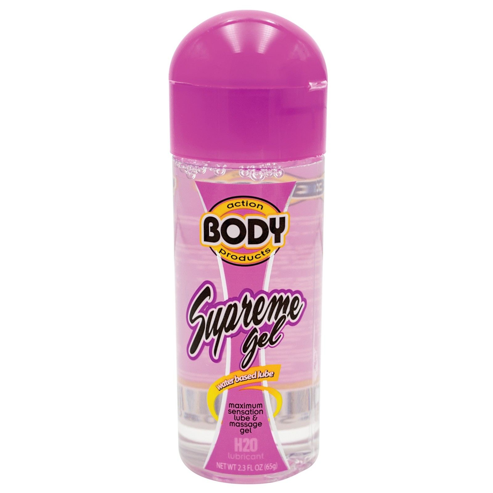 Gel a base de agua Body Action Supreme 2.3 oz