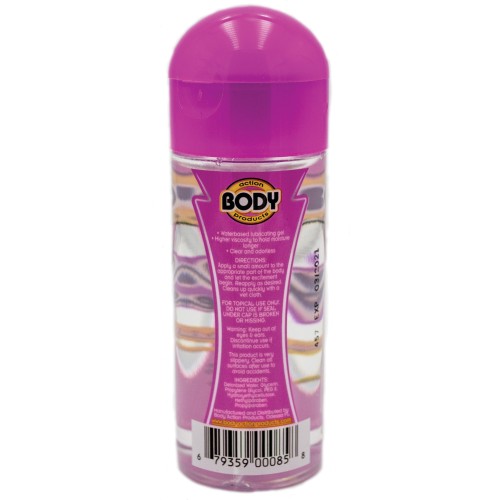 Gel a base de agua Body Action Supreme 2.3 oz