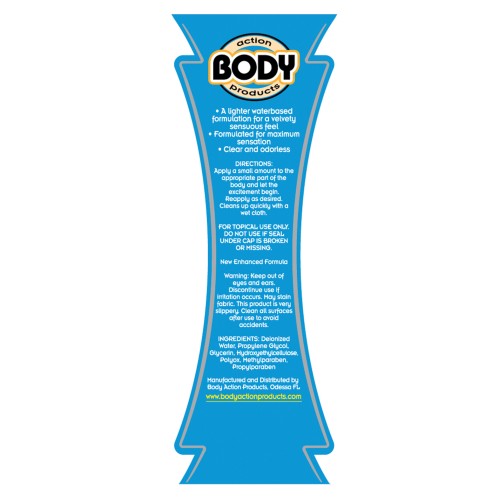 Lubricante Base Agua Body Action Ultra Glide