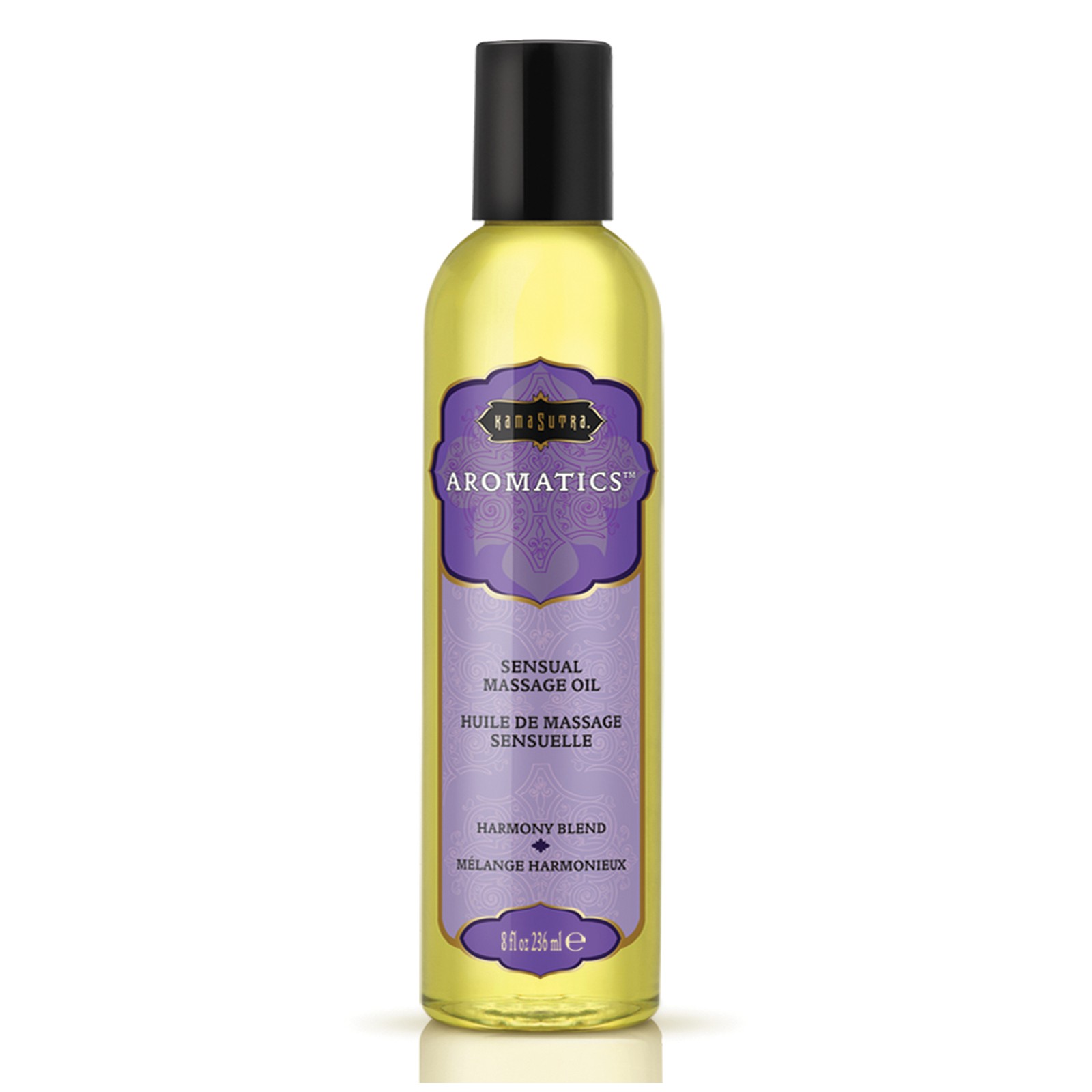 Aceite Aromático Kama Sutra Mezcla de Armonía 8 oz - Aceite de Masaje Relajante