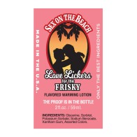 Love Lickers Edible Warming Oil - Passion Fruit