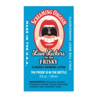 Love Lickers Edible Warming Oil for Intimate Fun