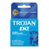 Trojan Enz Lubricated Condoms for Safe Pleasure