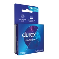 Condones Durex Clasicos Caja de 3