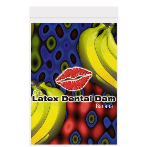 Trust Dam Latex Dental Dam Banana