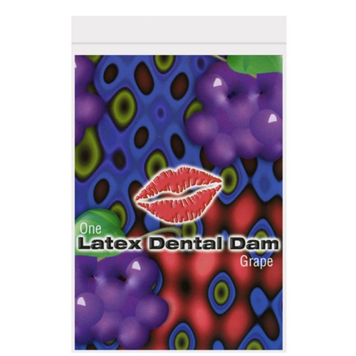 Trust Dam Latex Dental Dam - Grape Flavor