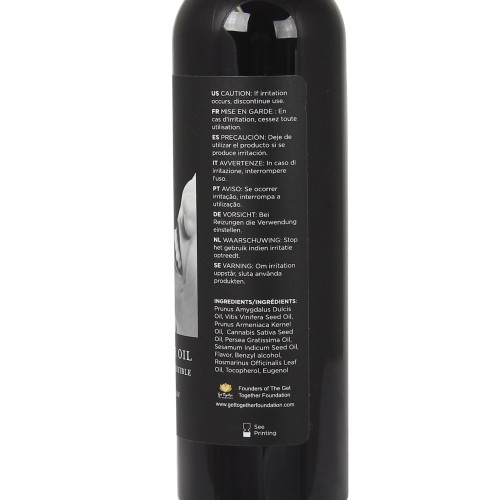 Earthly Body Edible Massage Oil - French Vanilla