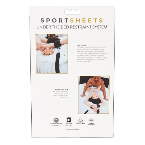 Sistema de Restricción Under The Bed de Sportsheets para Placer Extremo