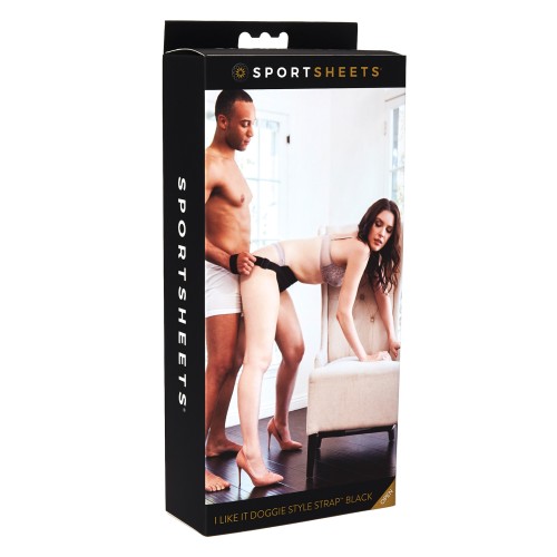 Correa Sportsheets I Like It Doggie Style - Negro