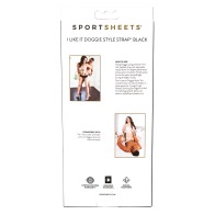 Sportsheets I Like It Doggie Style Strap - Black