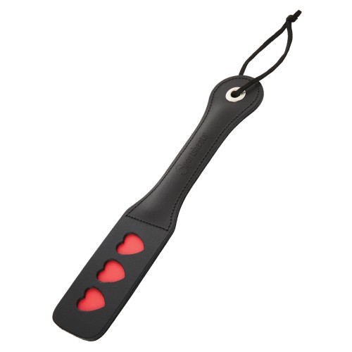 Sportsheets Leather Heart Paddle for Impact Play