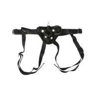 Sportsheets Vibrating Velvet Harness with Bullet