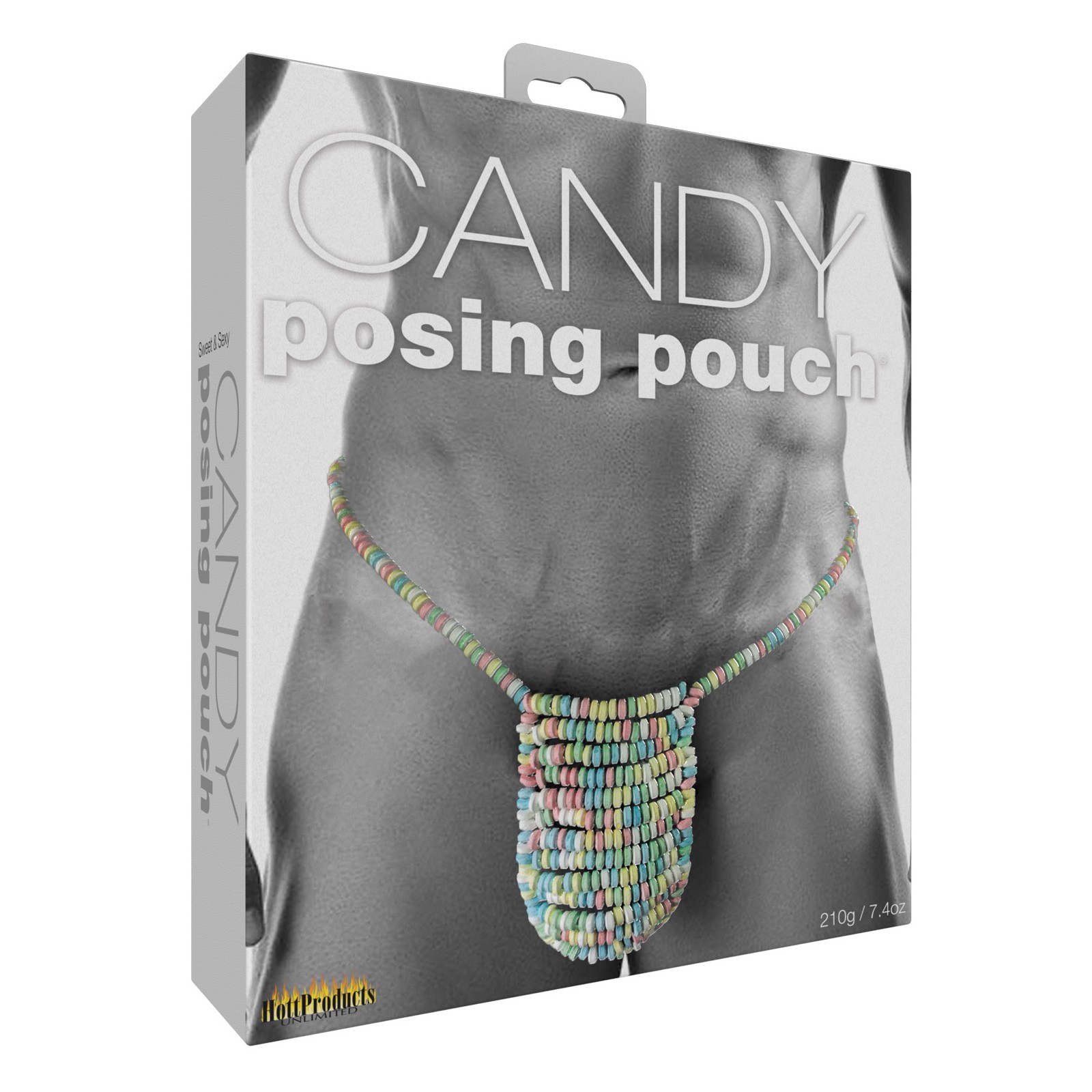 Edible Candy Posing Pouch for Sweet Pleasure