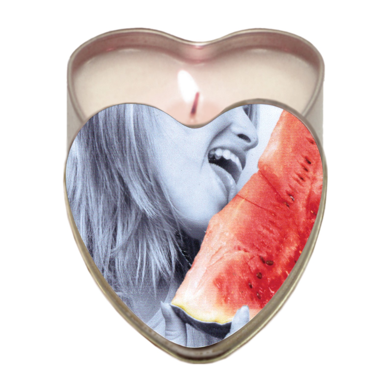 Earthly Body Suntouched Hemp Edible Candle Watermelon