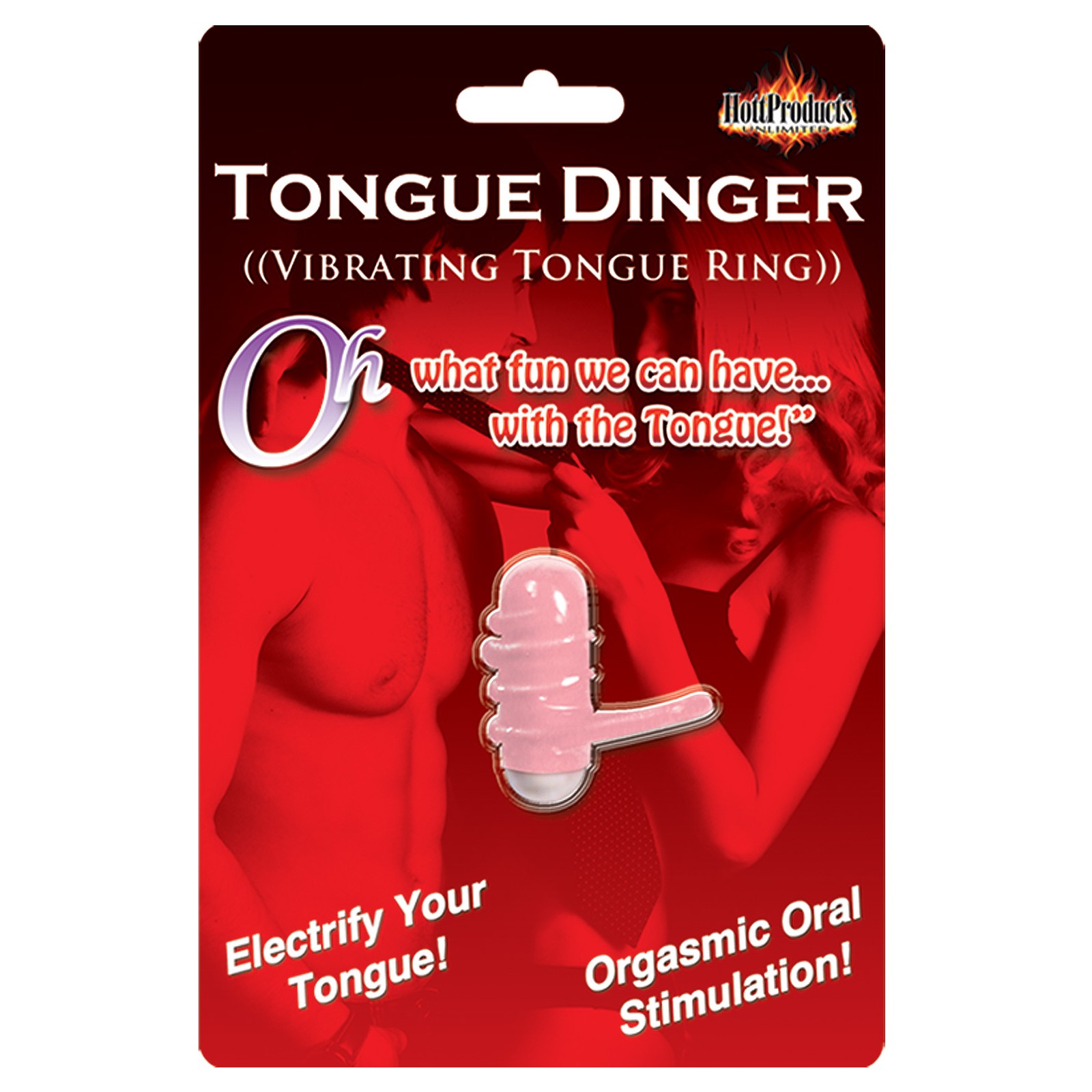 Tongue Dinger Magenta Aumentador de Placer Oral