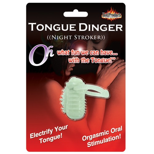 Tongue Dinger - Vibrador Nocturno que Brilla