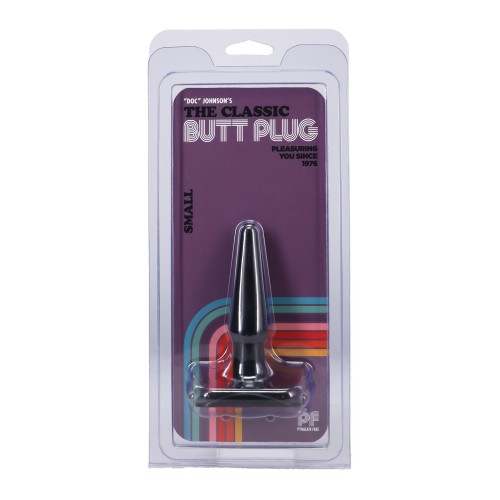 Classic Small Black Butt Plug