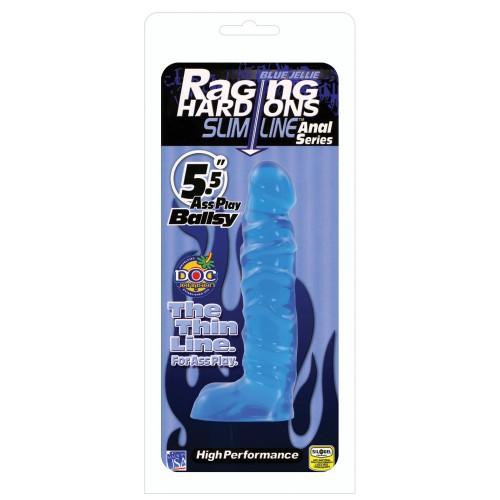 Raging Hard Ons Slimline 5.5 Gel Azul