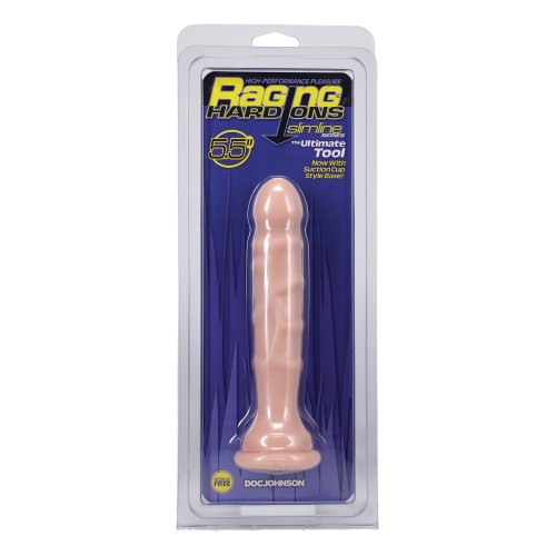 Raging Hard Ons Slimline 5.5" Dong Suction Cup - Realistic Pleasure