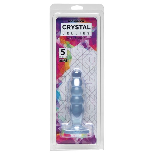 Crystal Jellies 5" Delicia Anal Claro