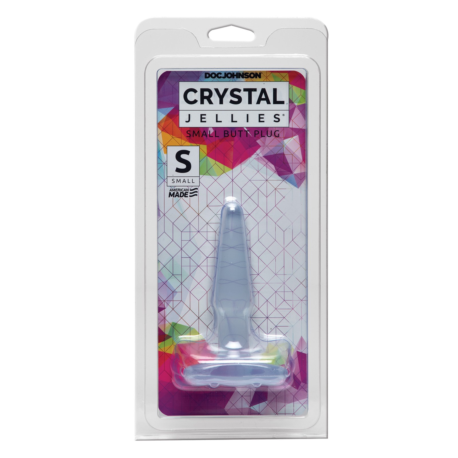 Crystal Jellies Small Clear Butt Plug