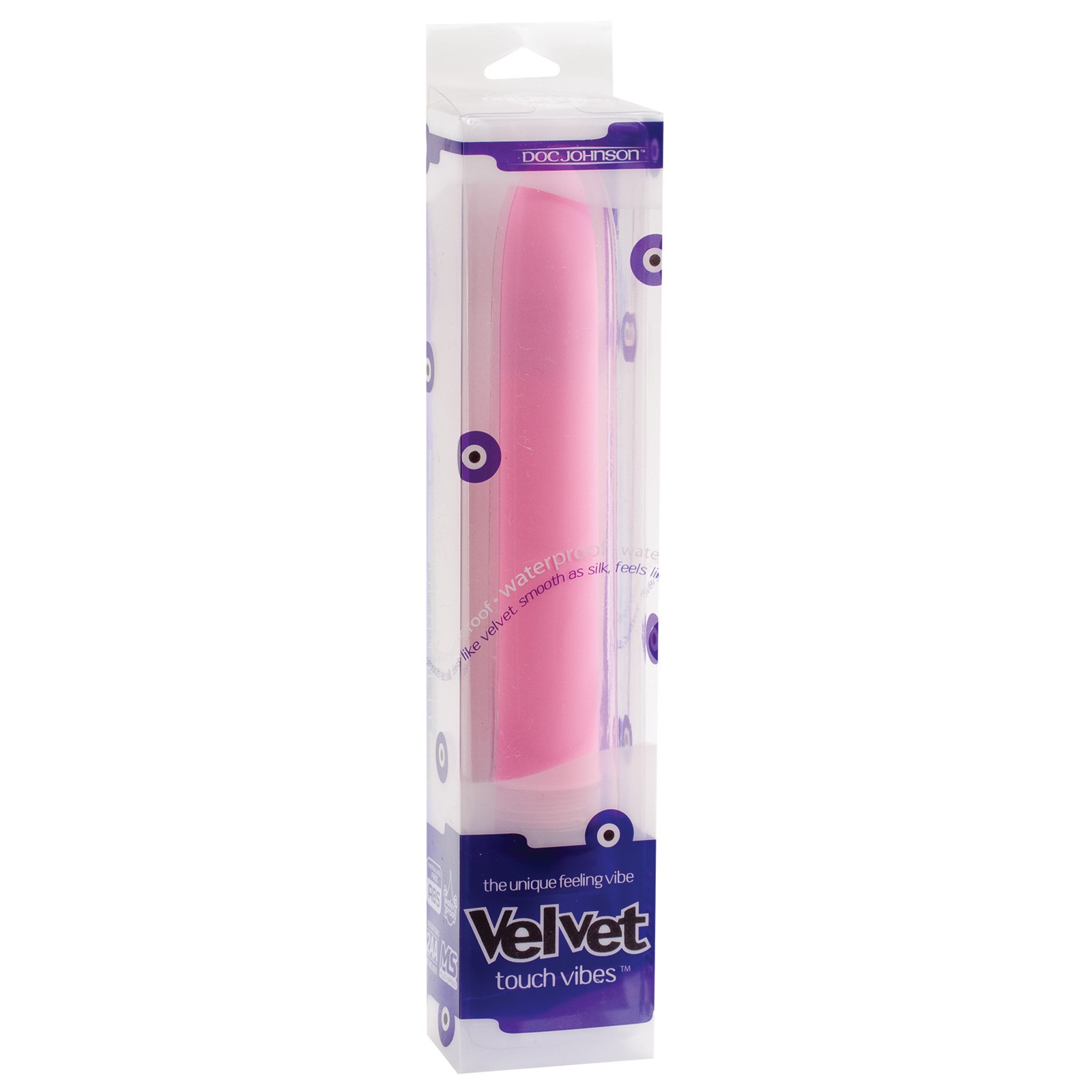 Vibrador Velvet Touch de 7 Pulgadas - Rosa