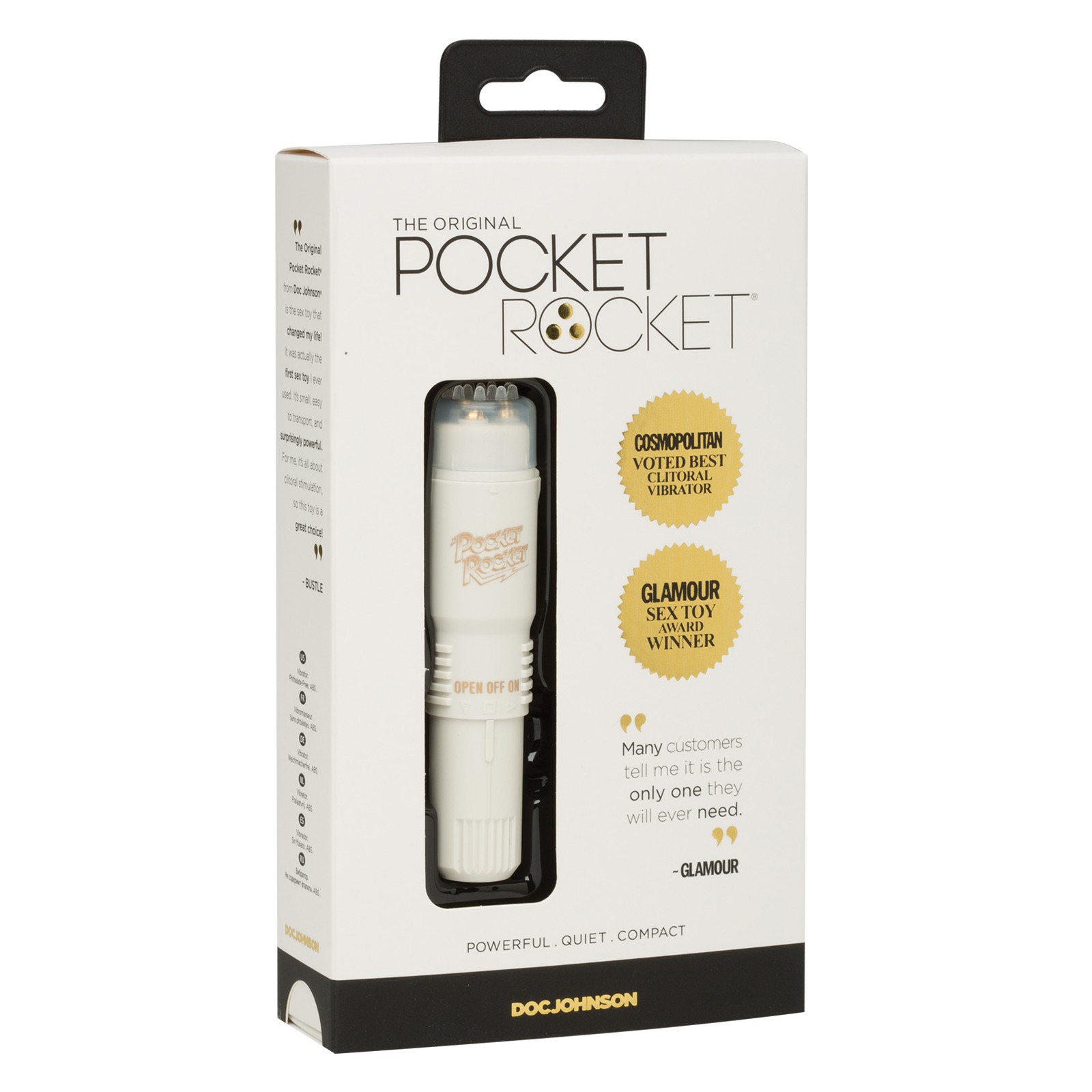 Vibrador Pocket Rocket Original de Doc Johnson