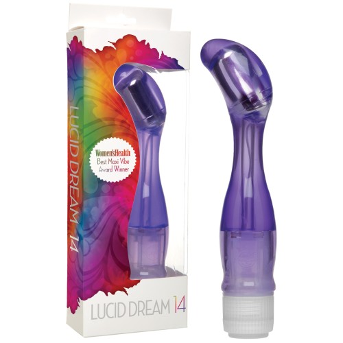 Lucid Dream Vibrador Punto G #14 Púrpura