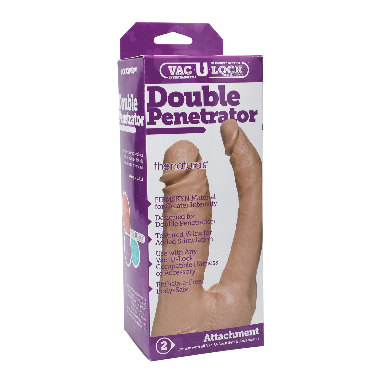 Vac-U-Lock Doble Penetrador - Placer Mejorado