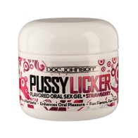 Delicious Strawberry Flavored Pussy Licker Gel