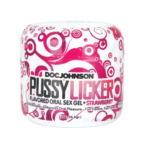 Delicioso Gel Pussy Licker Sabor Fresa