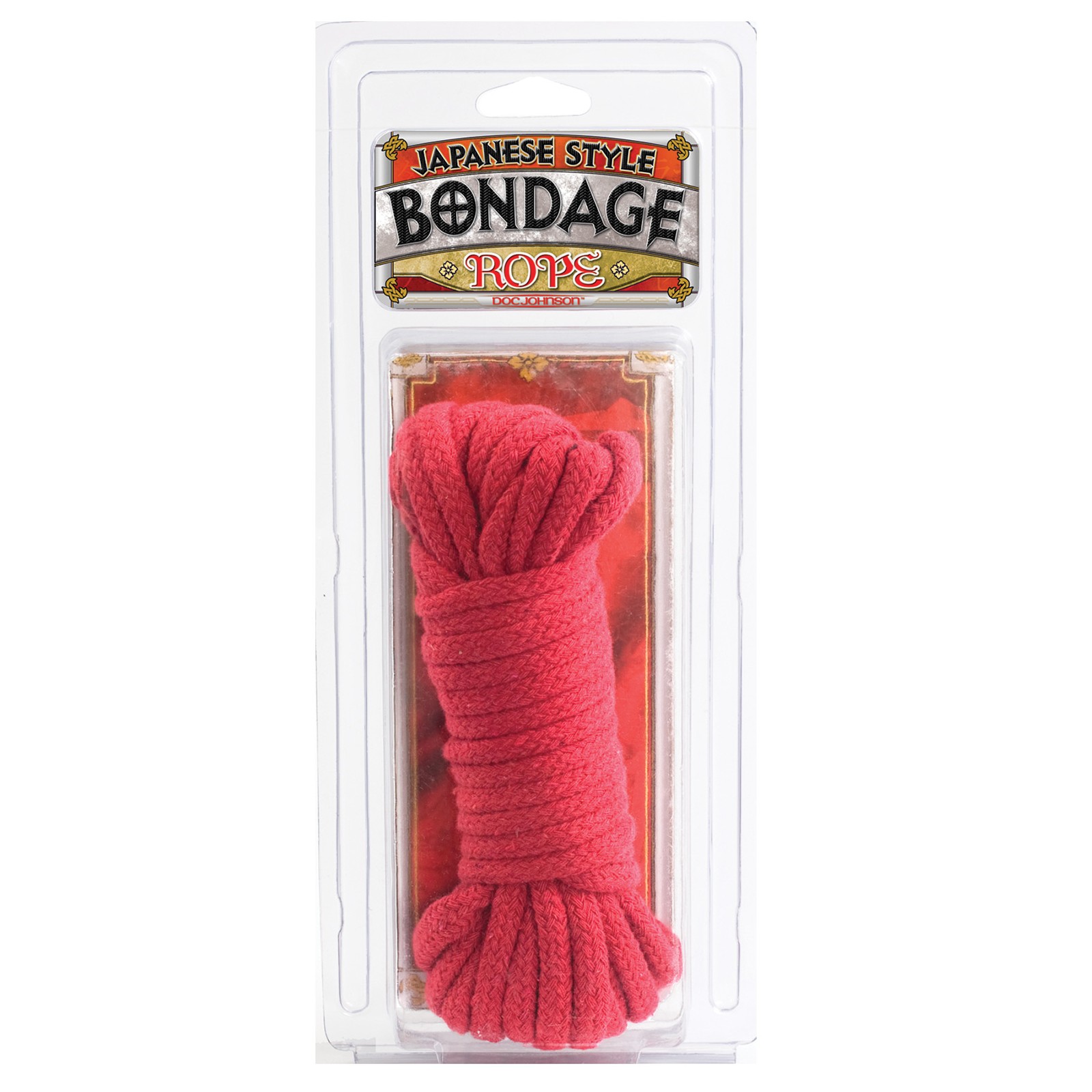 Japanese Style Bondage Cotton Rope Red