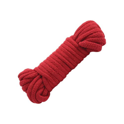 Japanese Style Bondage Cotton Rope Red