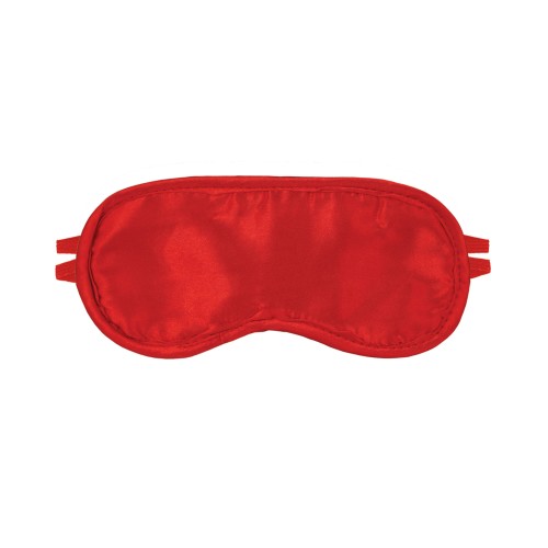 Satin Fantasy Blindfold Red