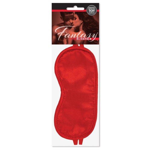 Satin Fantasy Blindfold Red