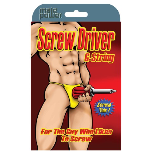 Male Power Screw G-String - Fun and Cheeky