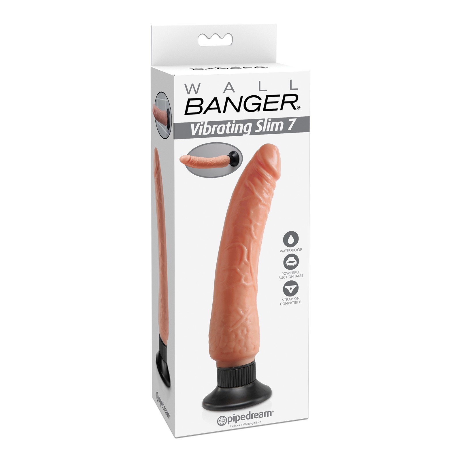 Vibrador Wall Bangers Flesh para Experiencias Placenteras