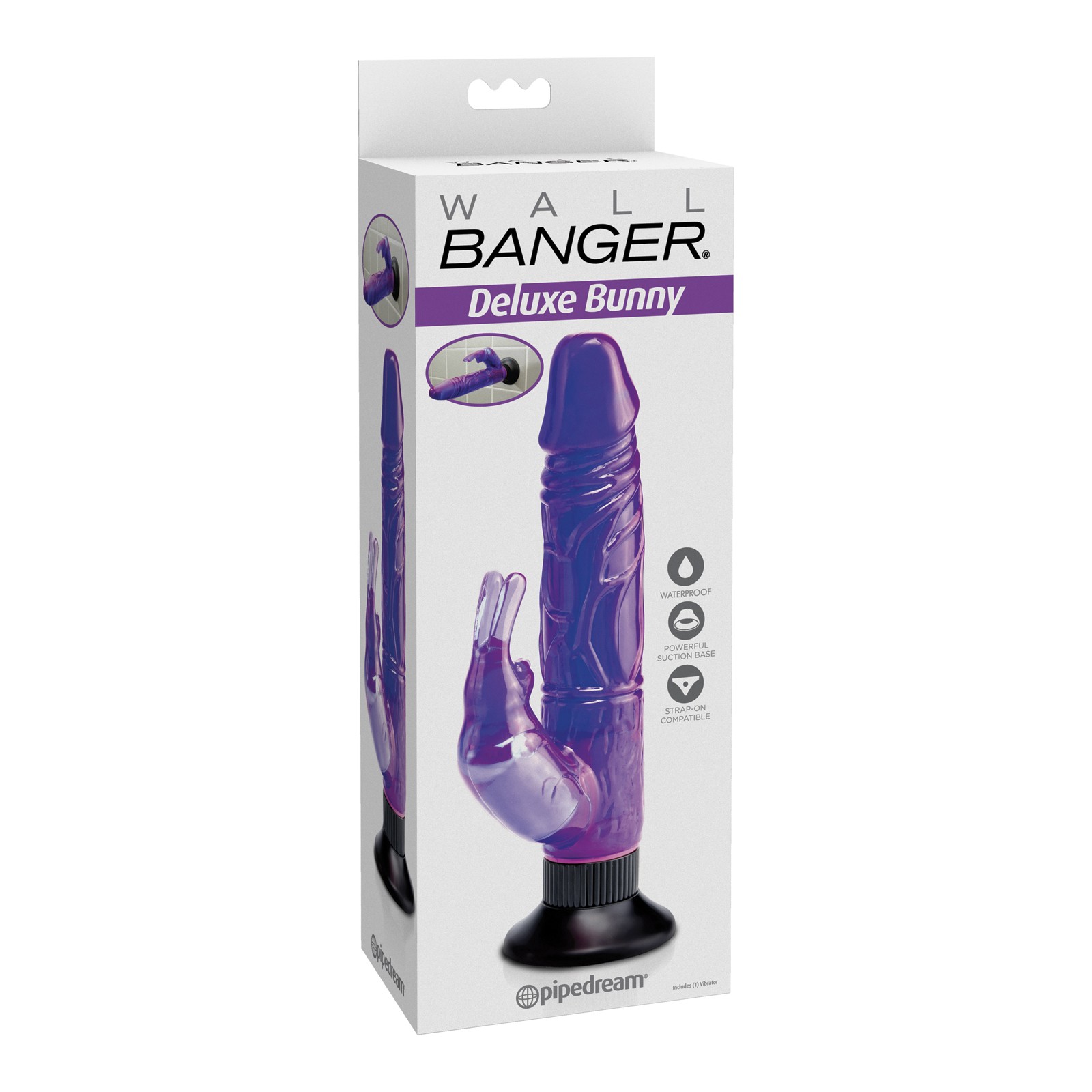 Wall Bangers Deluxe Bunny Waterproof - Purple