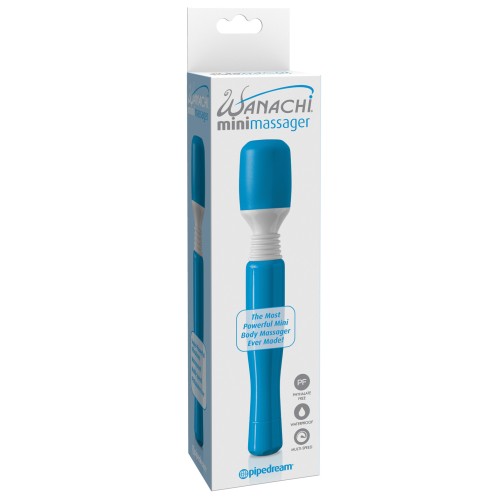 Mini Wanachi Massager Waterproof Blue