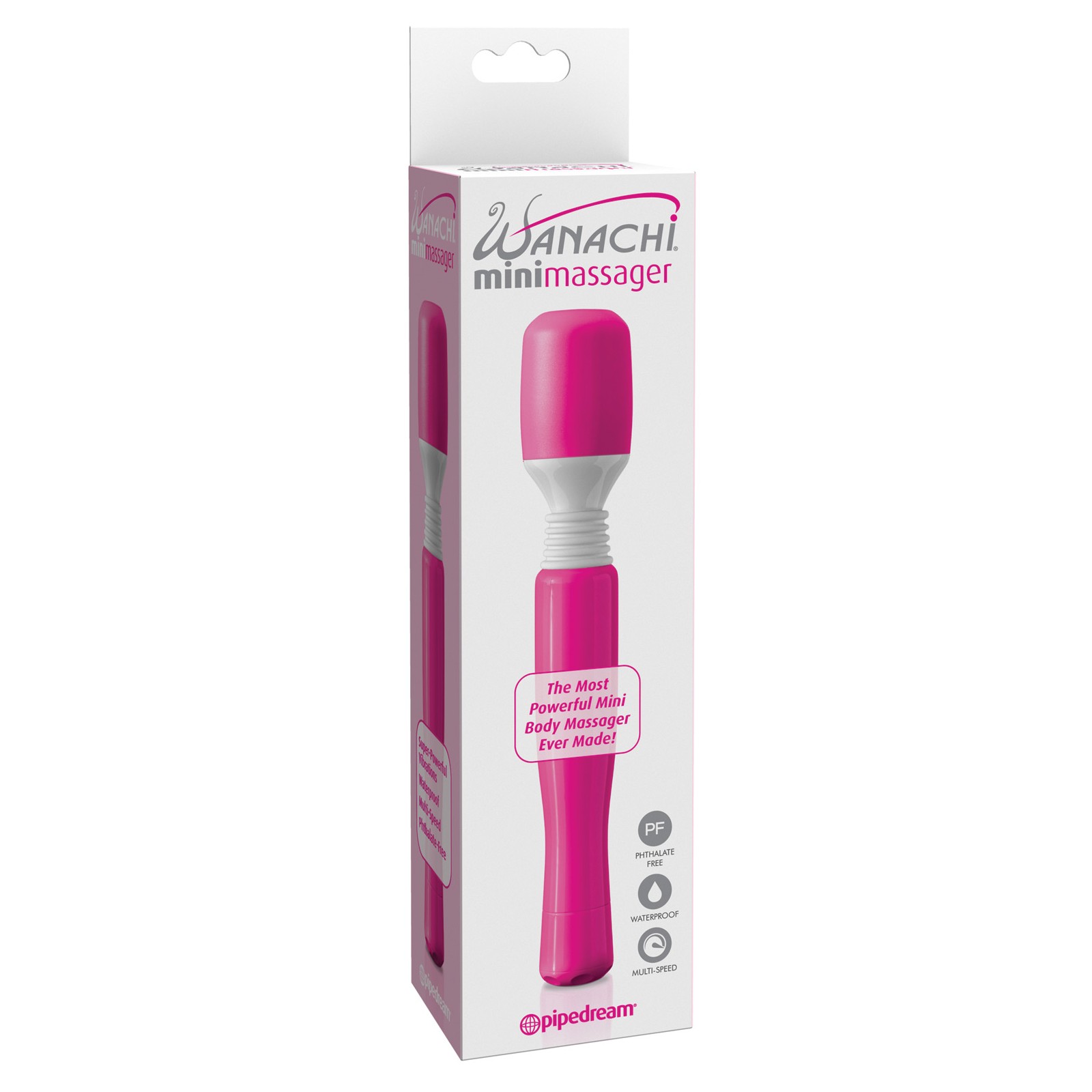 Mini Wanachi Massager Waterproof - Pink