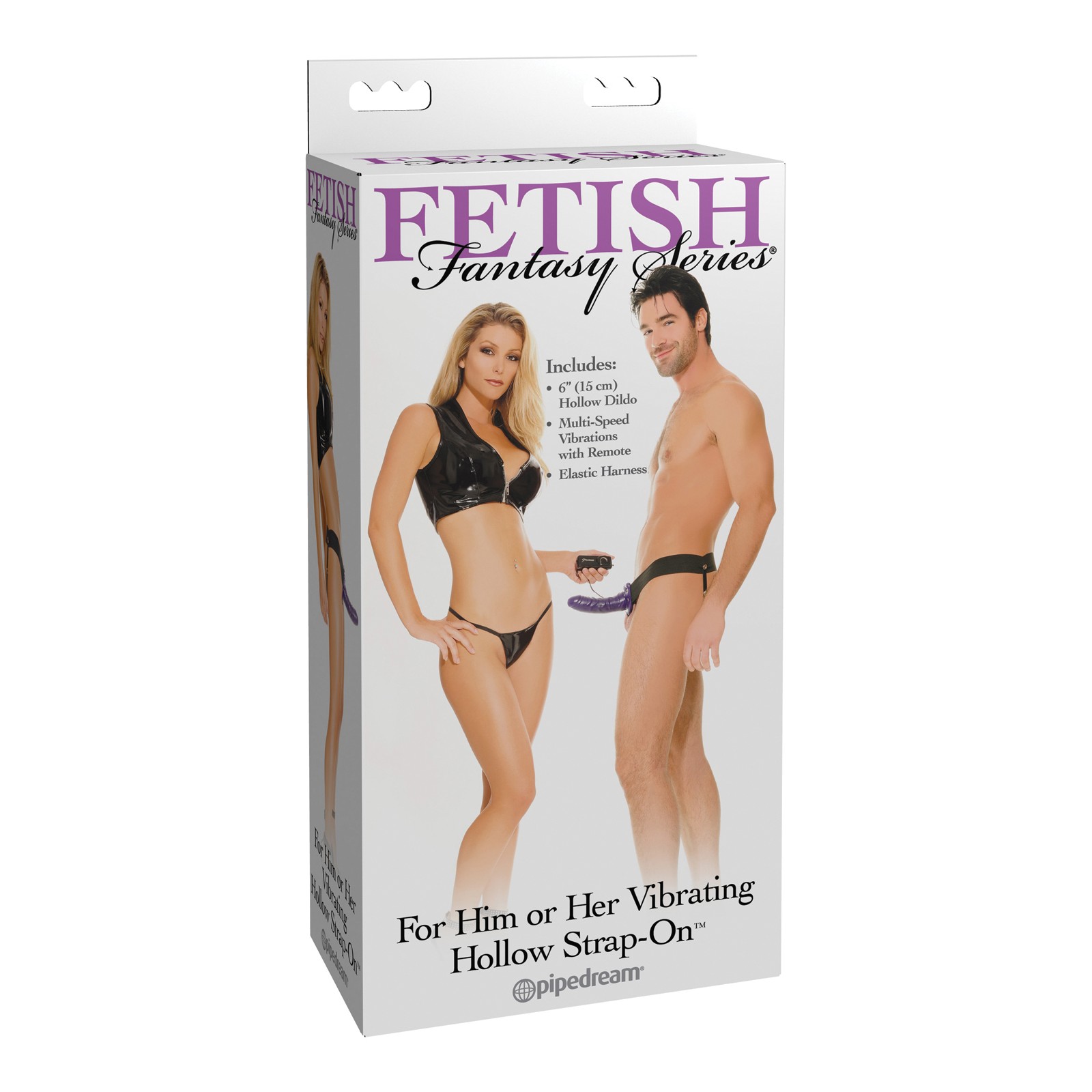 Fetish Fantasy Strap-On Vibrador Hueco - Placer para Parejas