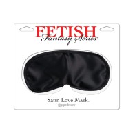 Fetish Satin Love Mask for Couples