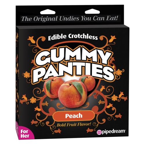 Panty Crotchless Gomoso Comestible Durazno