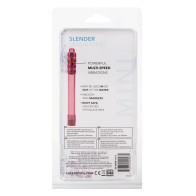 Slender Sensations Vibrating Massager Red